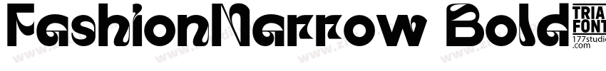 FashionNarrow Bold字体转换